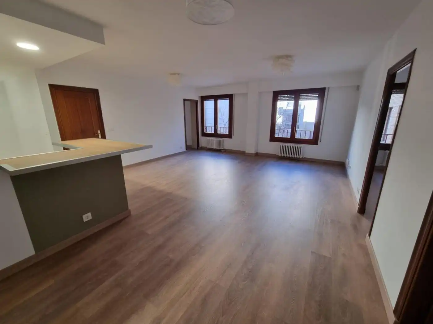 Sala de estar de Piso de alquiler en Zaragoza con Calefacción, Parquet y Horno
