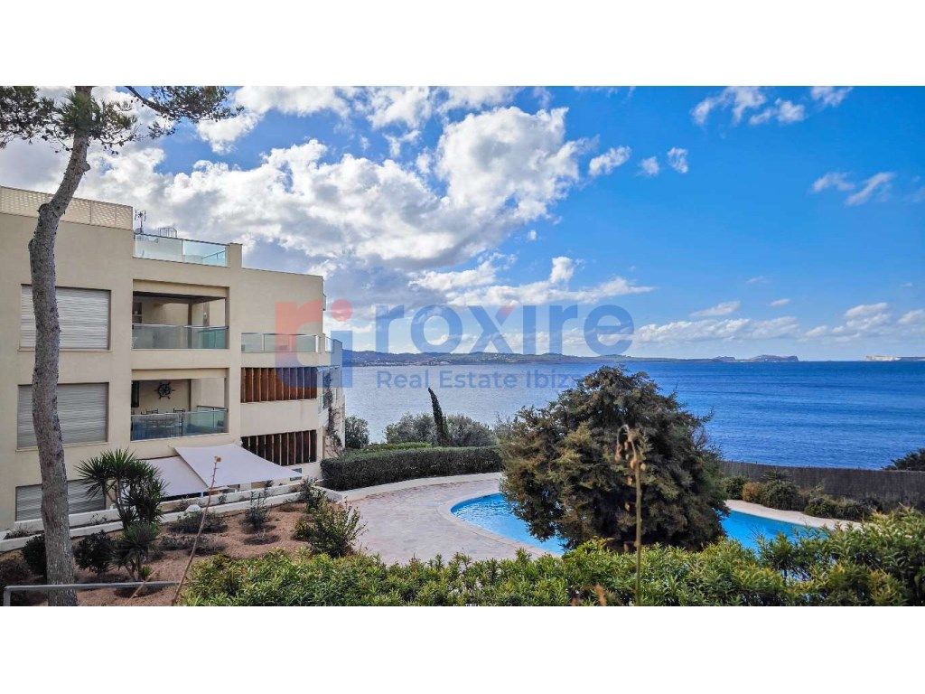 Exterior view of Flat for rent in Sant Antoni de Portmany  with Air Conditioner, Terrace and Furnished