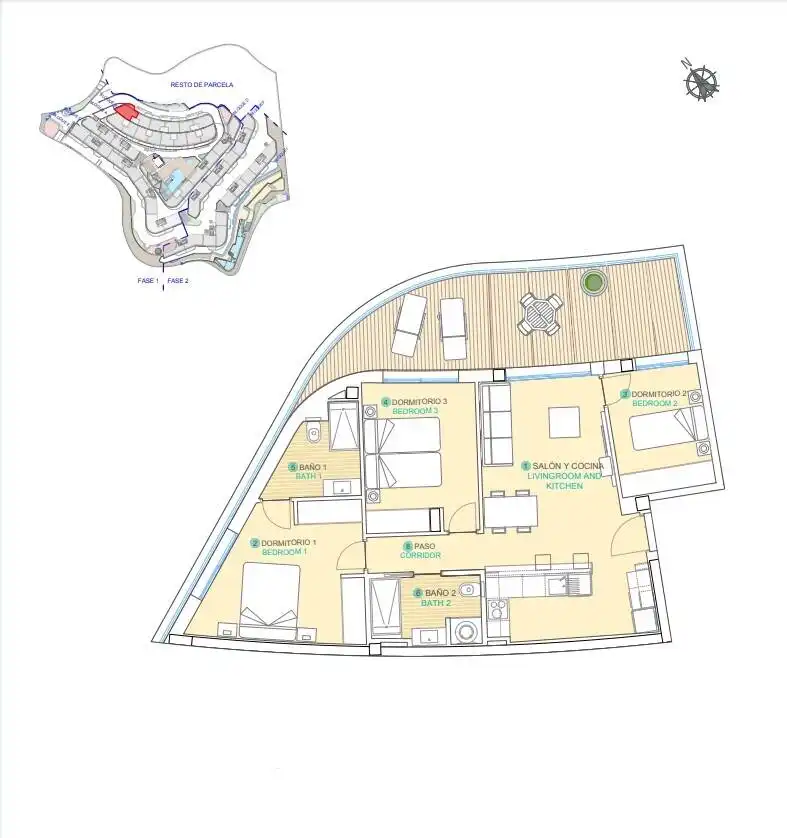 Mini appartamento con terrazza in vendita a Isla del Fraile, imagen 45