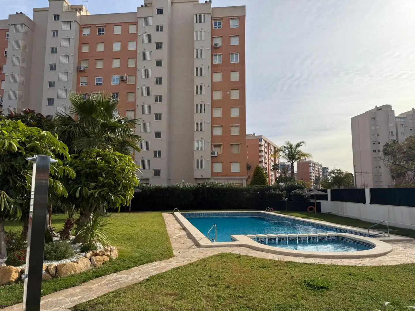 Swimming pool of Flat for sale in Alicante / Alacant  with Air Conditioner, Heating and Terrace