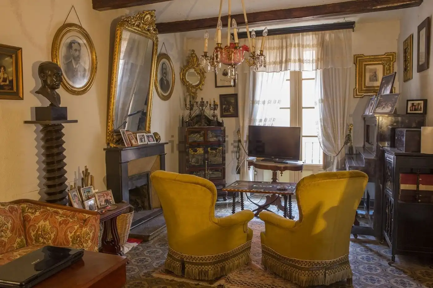Sala de estar de Casa o chalet en venta en Morés con Calefacción, Jardín privado y Terraza