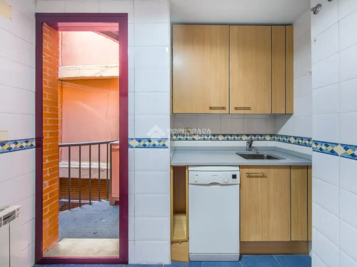 Kitchen of Flat for sale in Madrid  with Air Conditioner, Heating and Storage room