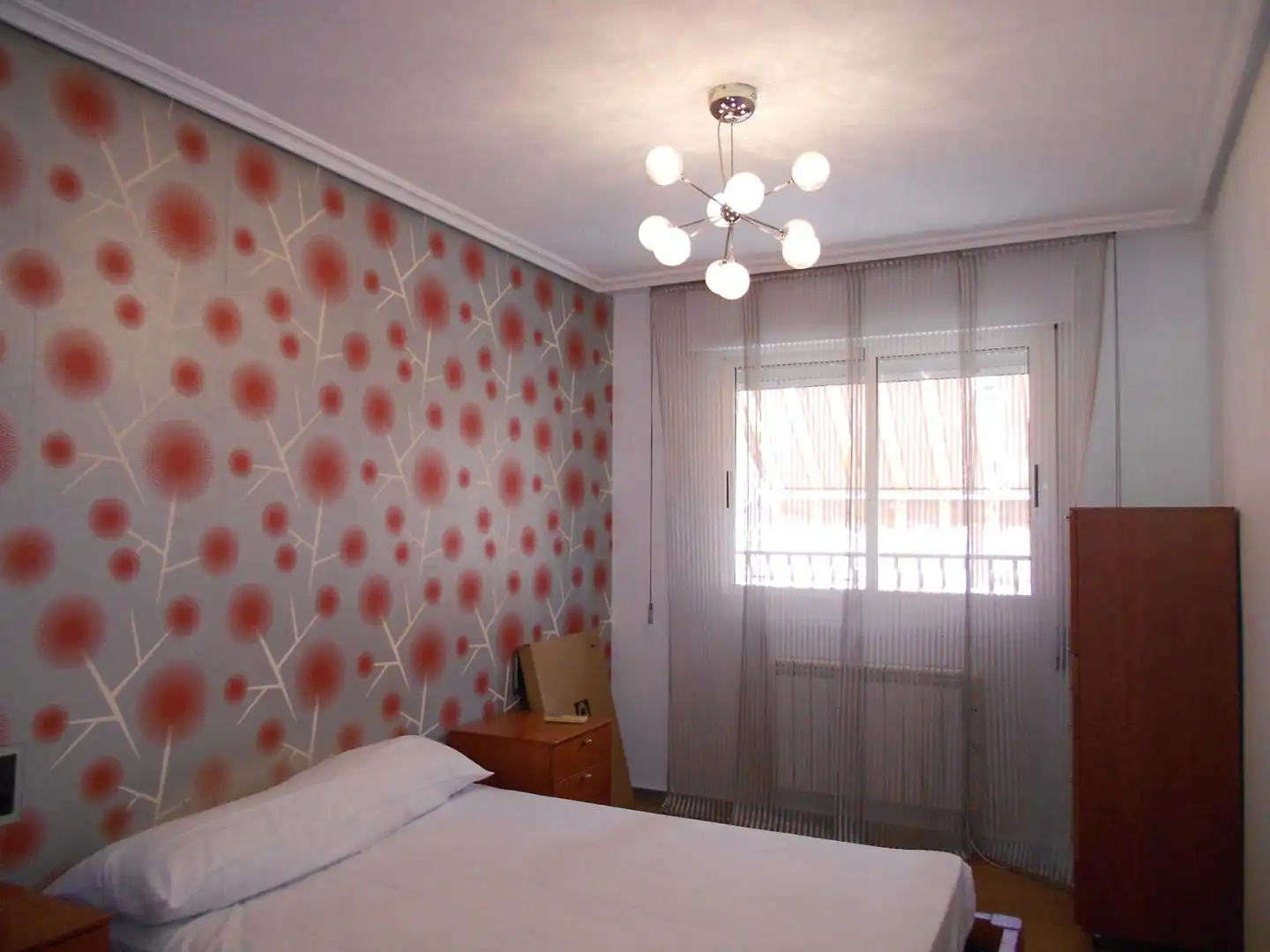 Bedroom of Flat for rent in Murcia  with Air Conditioner, Furnished and Balcony