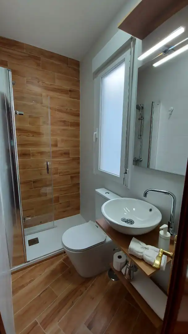 Bany de Apartament en venda en Madrid amb Aire condicionat, Calefacció i Parquet