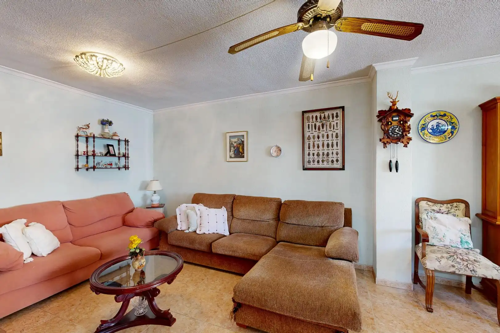 Sala de estar de Piso en venta en Cartagena con Aire acondicionado, Calefacción y Parquet