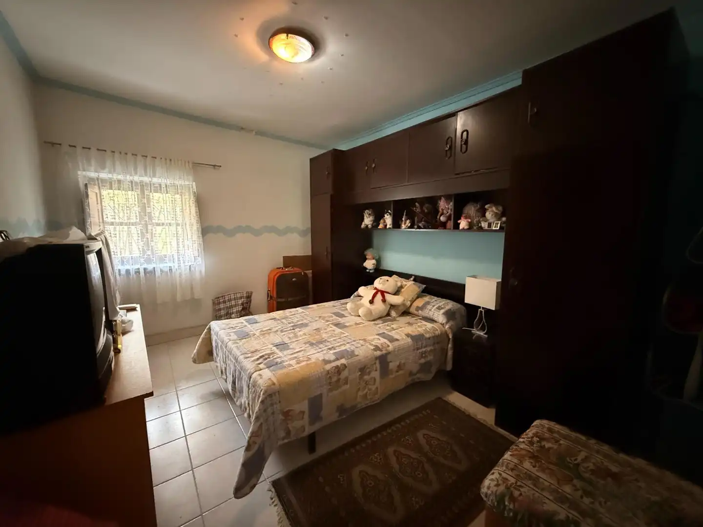 Schlafzimmer von Einfamilien-Reihenhaus zum Verkauf in Rasines mit Privatgarten, Terrasse und Abstellraum