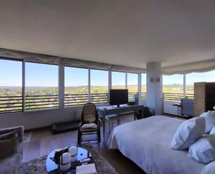 Bedroom of Flat to rent in  Madrid Capital  with Air Conditioner, Heating and Parquet flooring