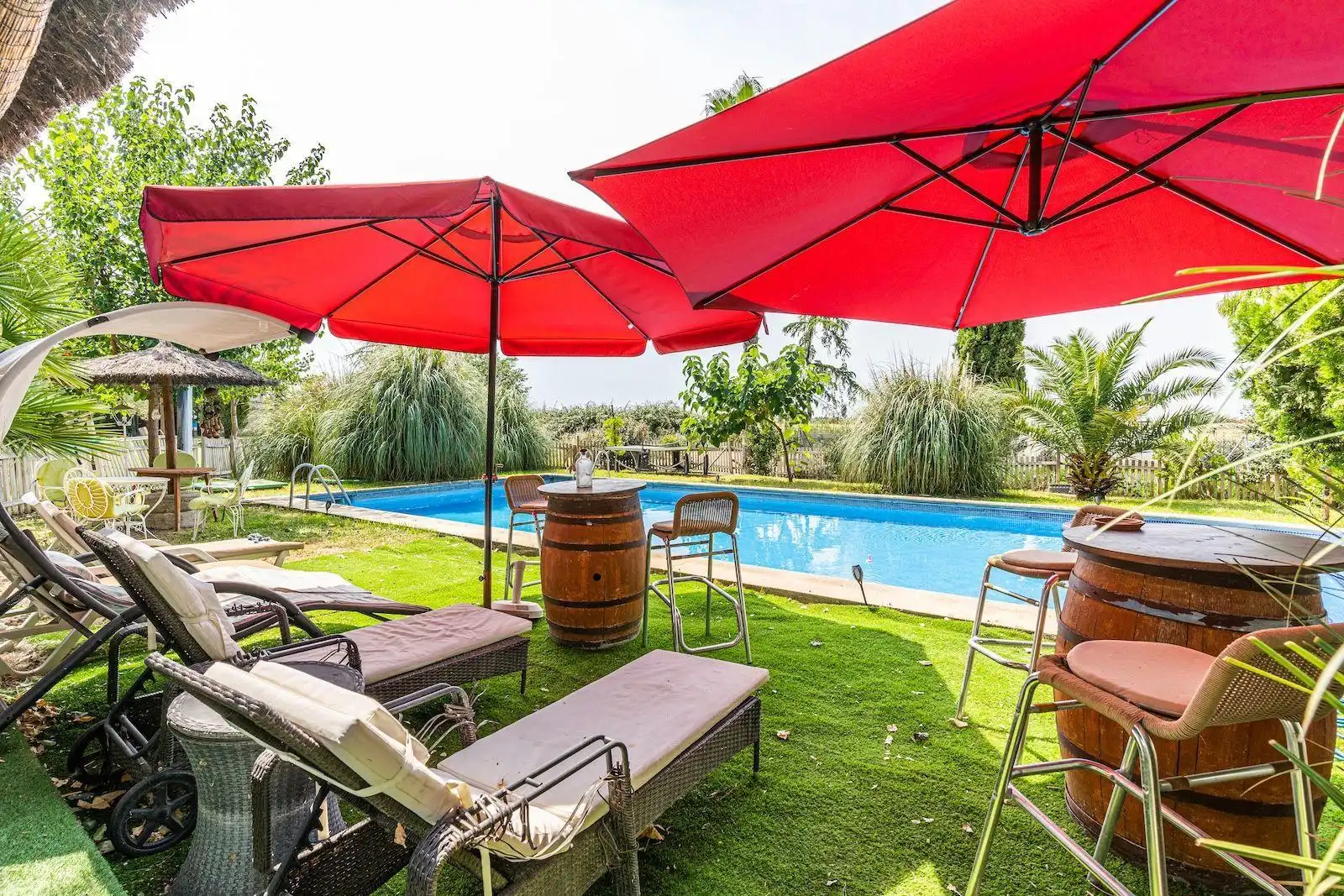 Terraza de Casa o chalet en venta en Fuente El Saz de Jarama con Aire acondicionado, Calefacción y Piscina