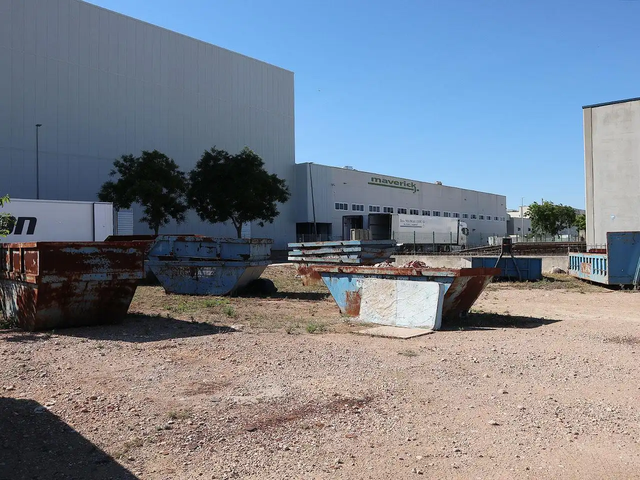 Vista exterior de Terreno industrial en venta en Ulldecona