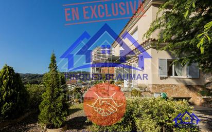 Exterior view of House or chalet for sale in Arenys de Munt  with Heating, Private garden and Storage room