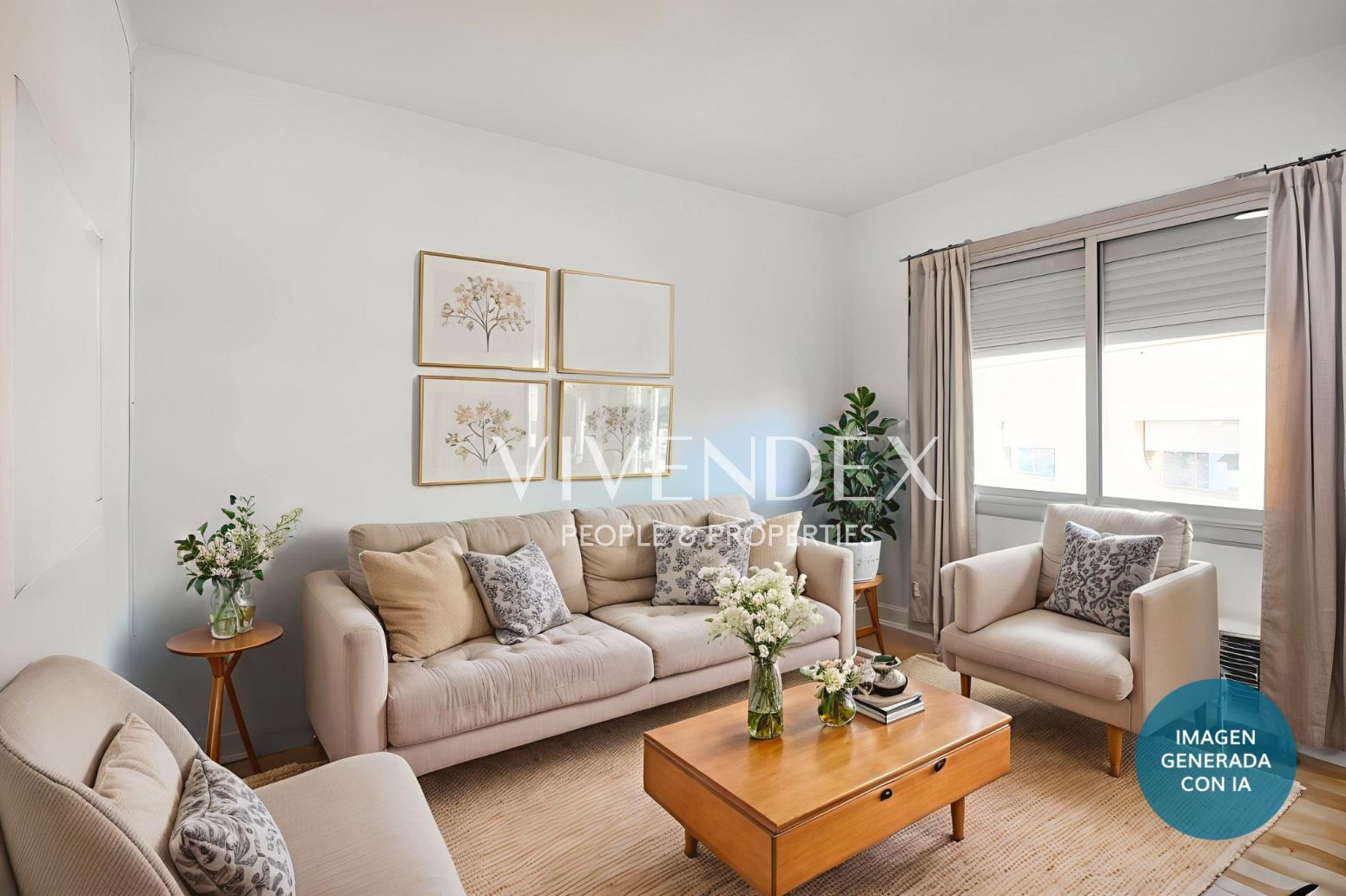 Living room of Flat for sale in L'Hospitalet de Llobregat  with Parquet flooring