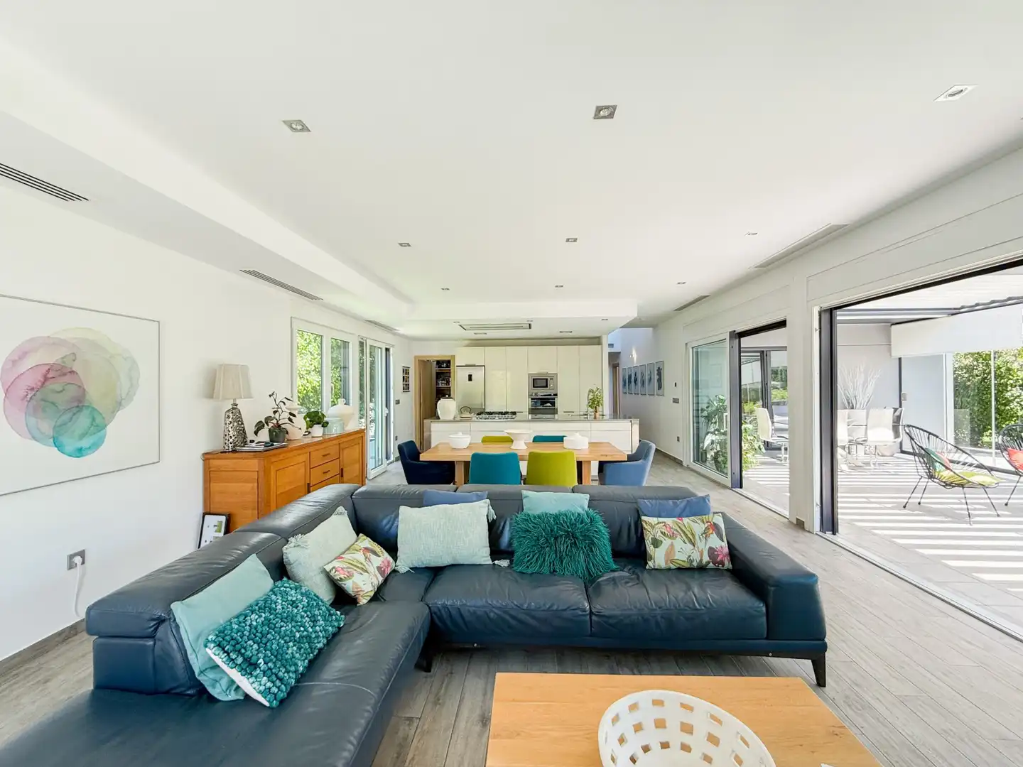 Wohnzimmer von Haus oder Chalet zum Verkauf in Águilas mit Klimaanlage, Privatgarten und Terrasse