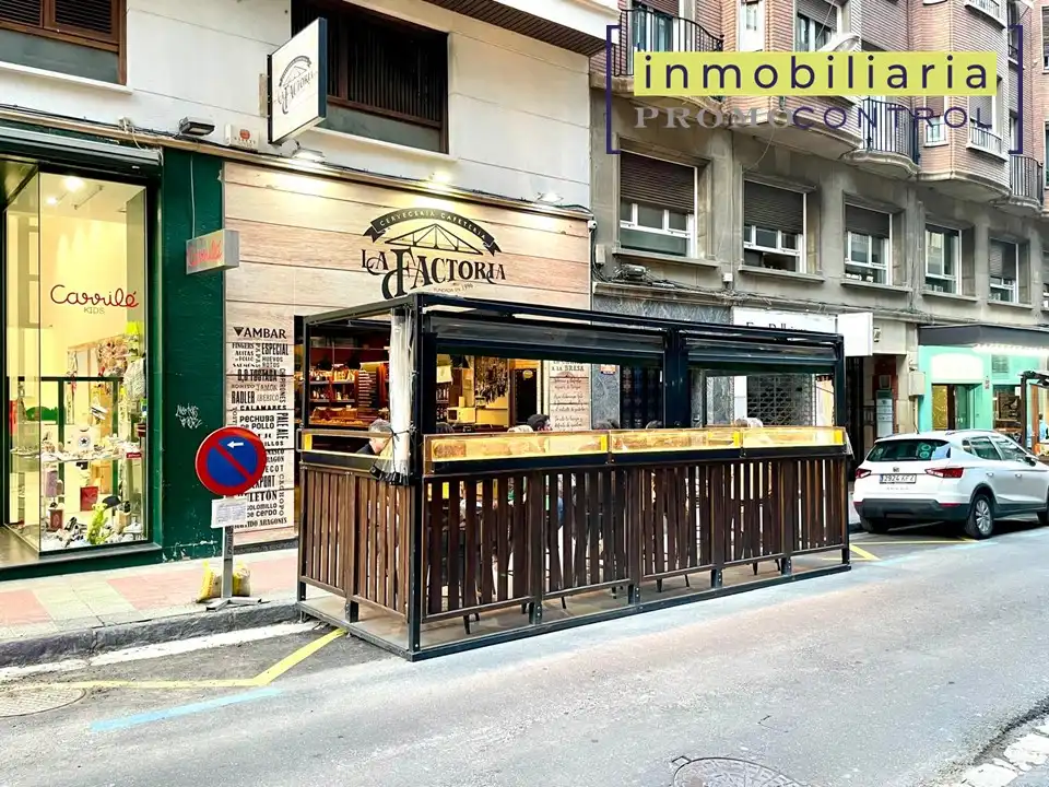 Terraza de Local en traspaso en Zaragoza con Aire acondicionado, Calefacción y Parquet
