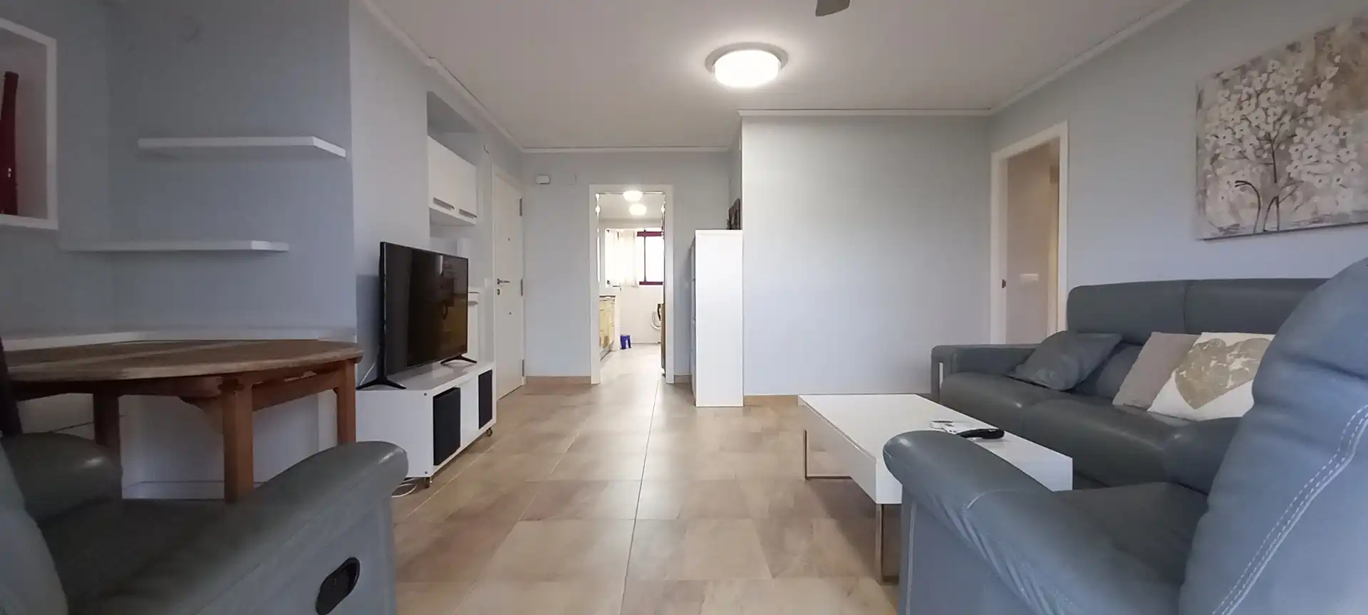 Living room of Apartments for rent in Gandia  with Air Conditioner, Heating and Terrace