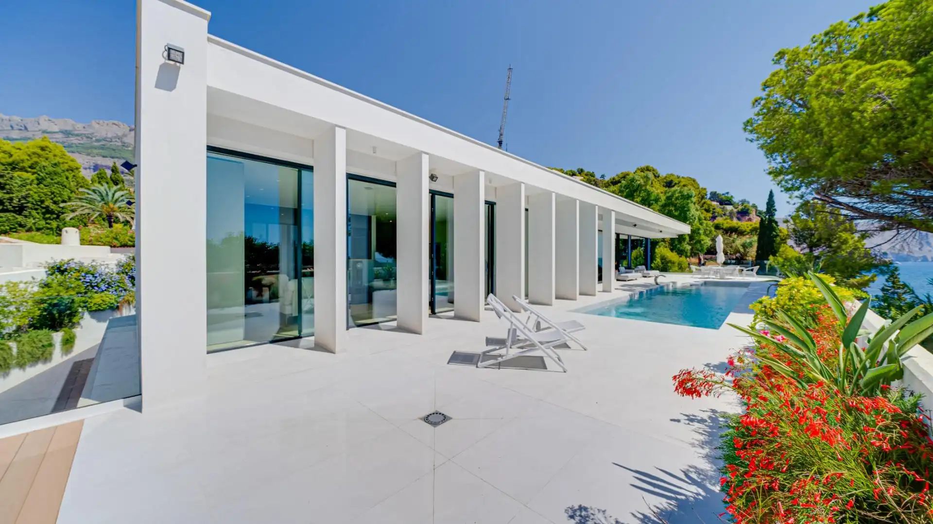 Vista exterior de Casa o chalet en venta en Altea con Calefacción, Jardín privado y Terraza