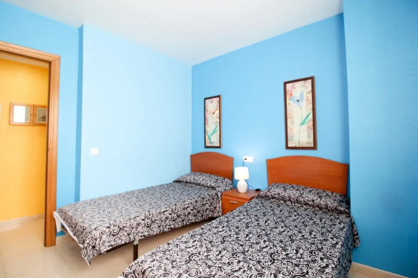 Dormitori de Apartament en venda en Oropesa del Mar / Orpesa amb Terrassa, Moblat i Piscina comunitària