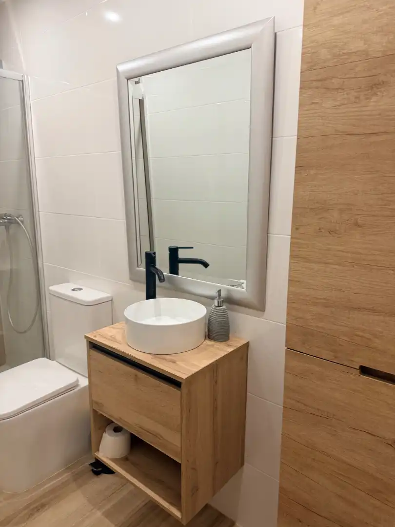 Baño de Apartamento de alquiler en Centro
