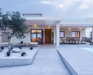 Terrassa de Casa o xalet en venda en Cartagena amb Aire condicionat, Jardí privat i Terrassa
