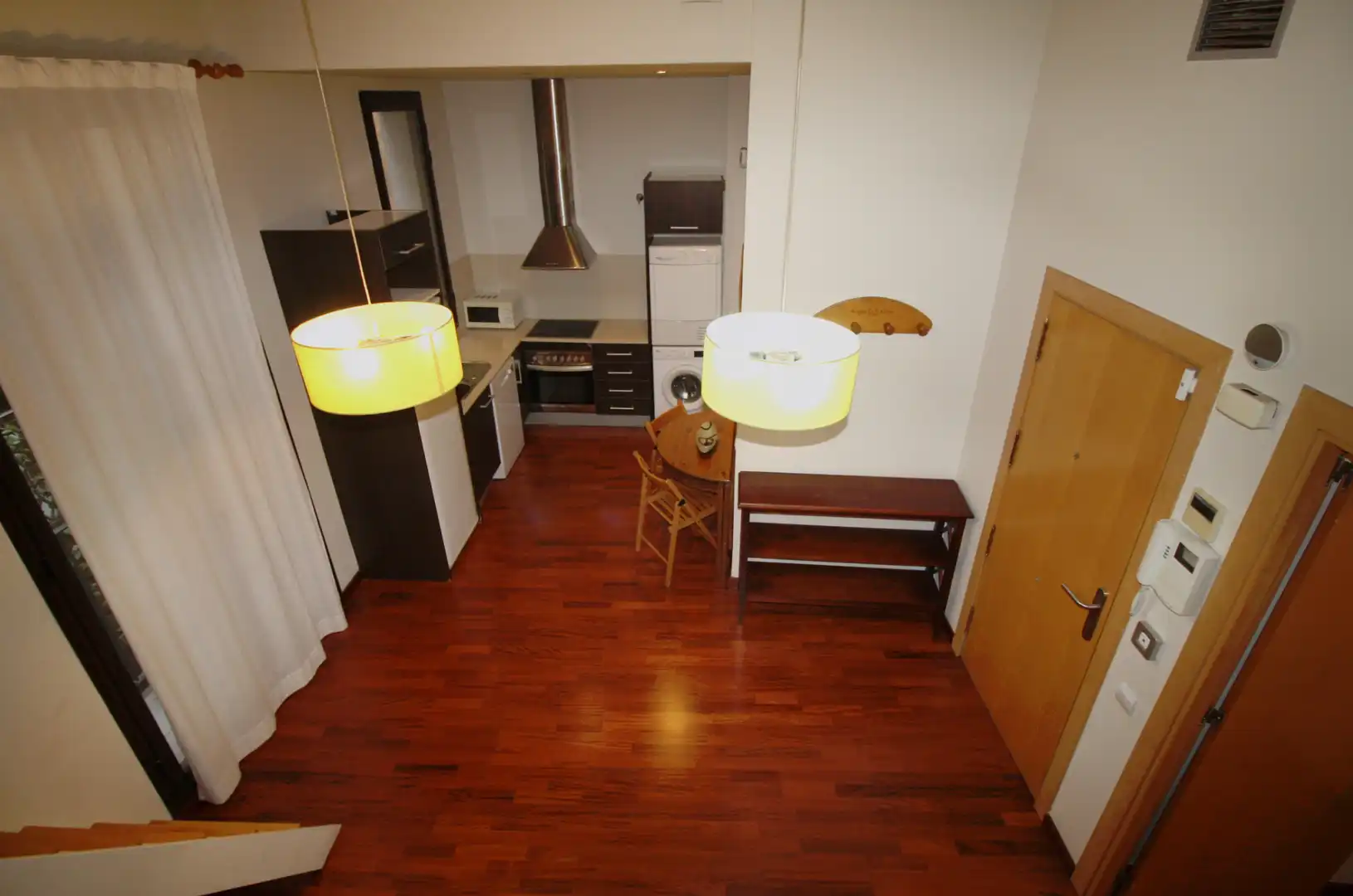 Küche von Wohnung zum Verkauf in Barcelona mit Klimaanlage, Heizung und Parkett