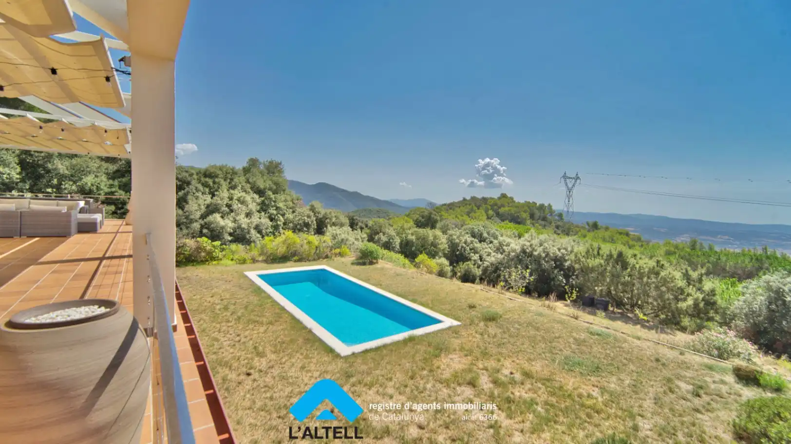 Piscina de Casa o chalet en venta en L'Ametlla del Vallès con Aire acondicionado, Calefacción y Jardín privado