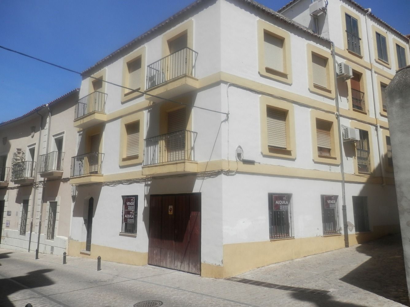 Vista exterior de Pis de lloguer en Trujillo amb Calefacció, Parquet i Moblat