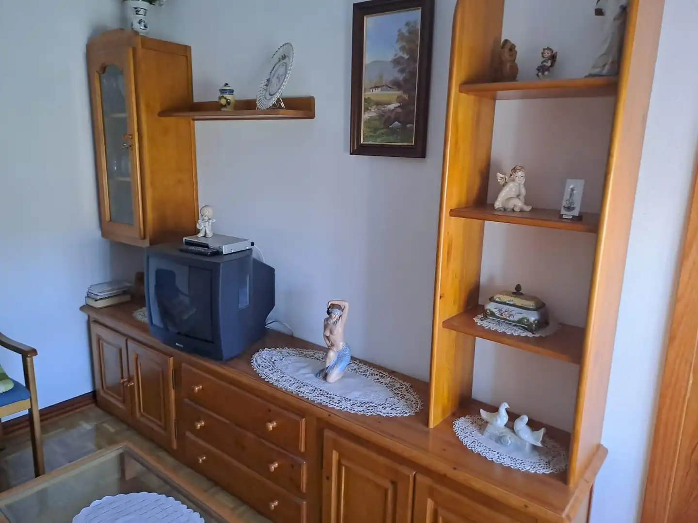 Sala de estar de Piso en venta en Vitoria - Gasteiz con Calefacción, Parquet y Terraza