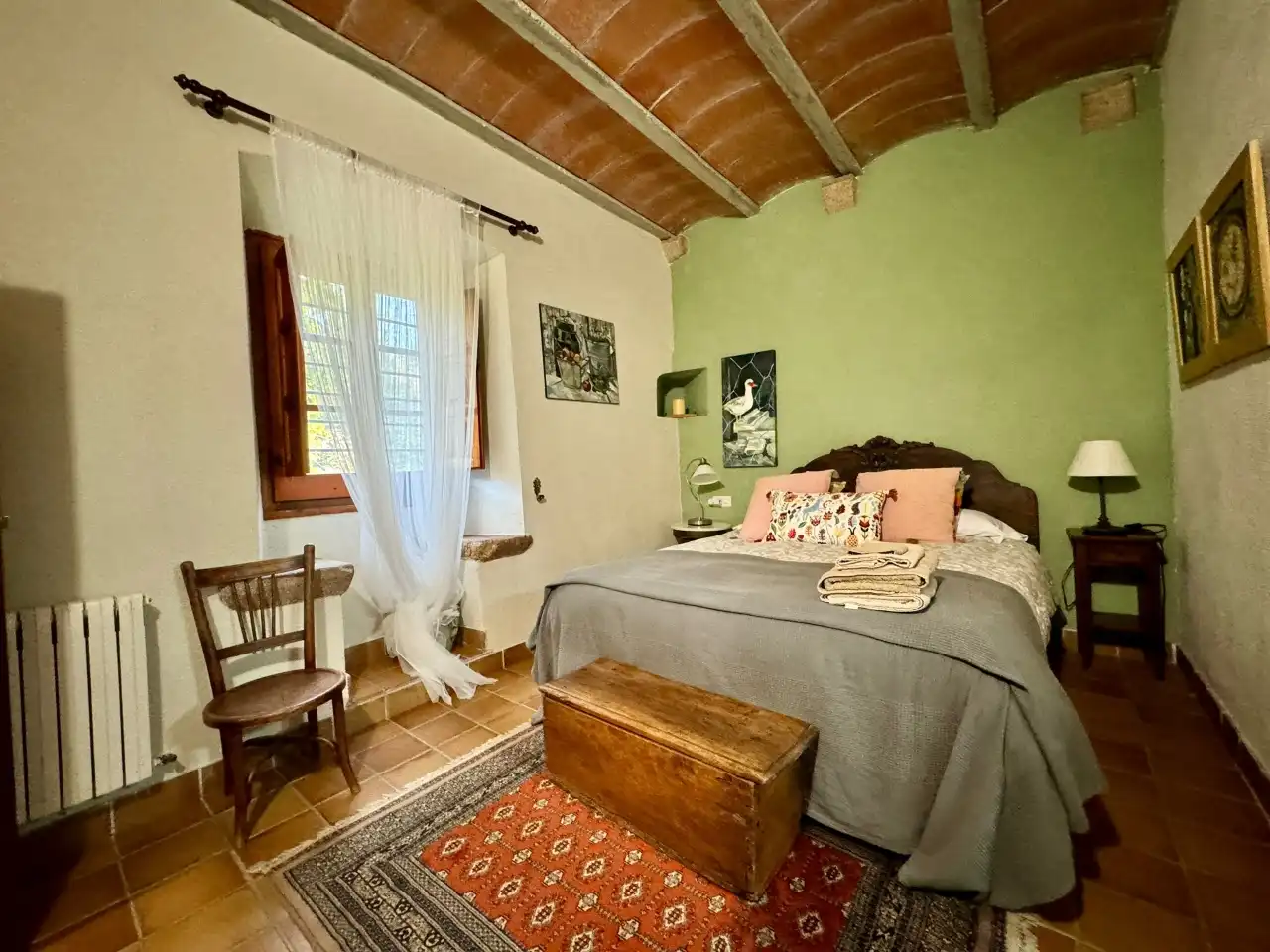 Bedroom of Country homes for sale in Anglès  with Private garden, Terrace and Swimming Pool