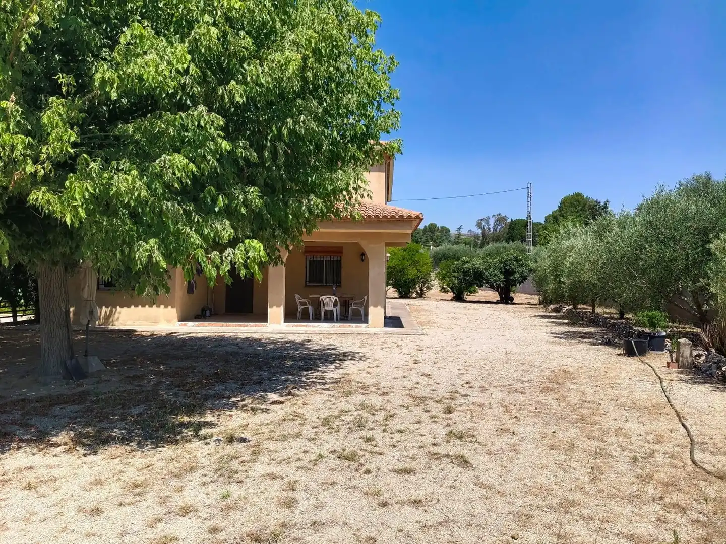 Vista exterior de Casa o chalet en venta en Ontinyent con Jardín privado