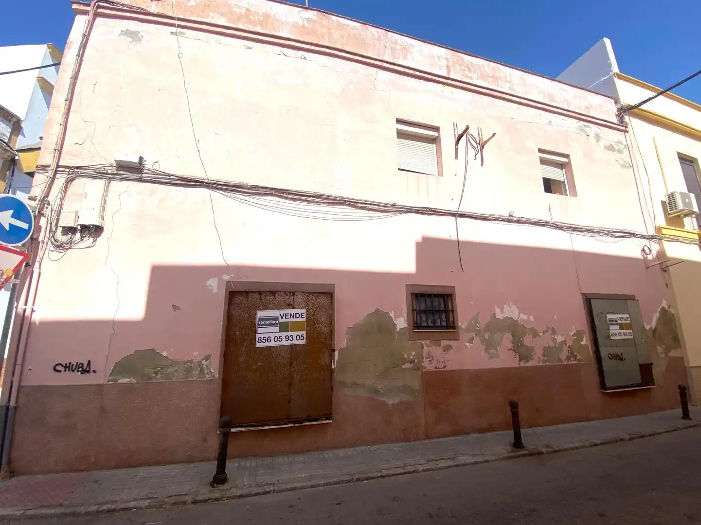 Vista exterior de Casa adosada en venda en Jerez de la Frontera