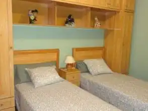 Bedroom of Flat for rent in Gijón   with Heating, Parquet flooring and Terrace