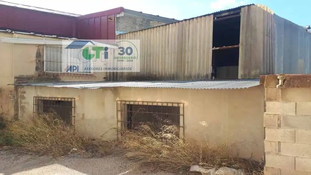 Exterior view of Industrial buildings for sale in Alcañiz