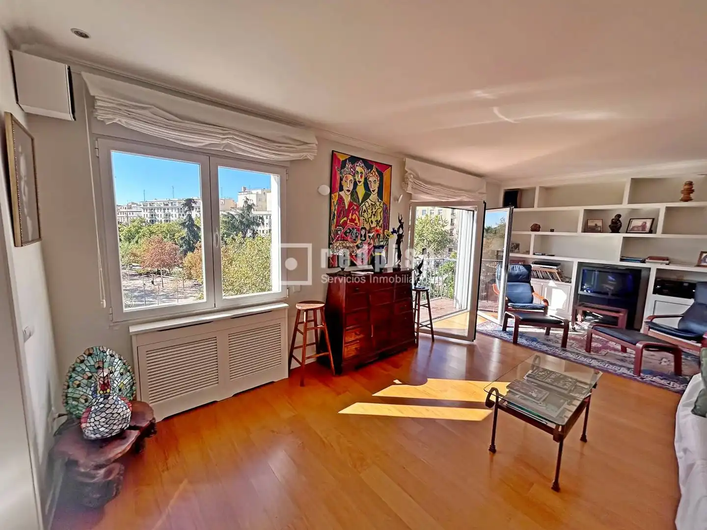 Sala de estar de Piso en venta en Madrid con Calefacción y Terraza