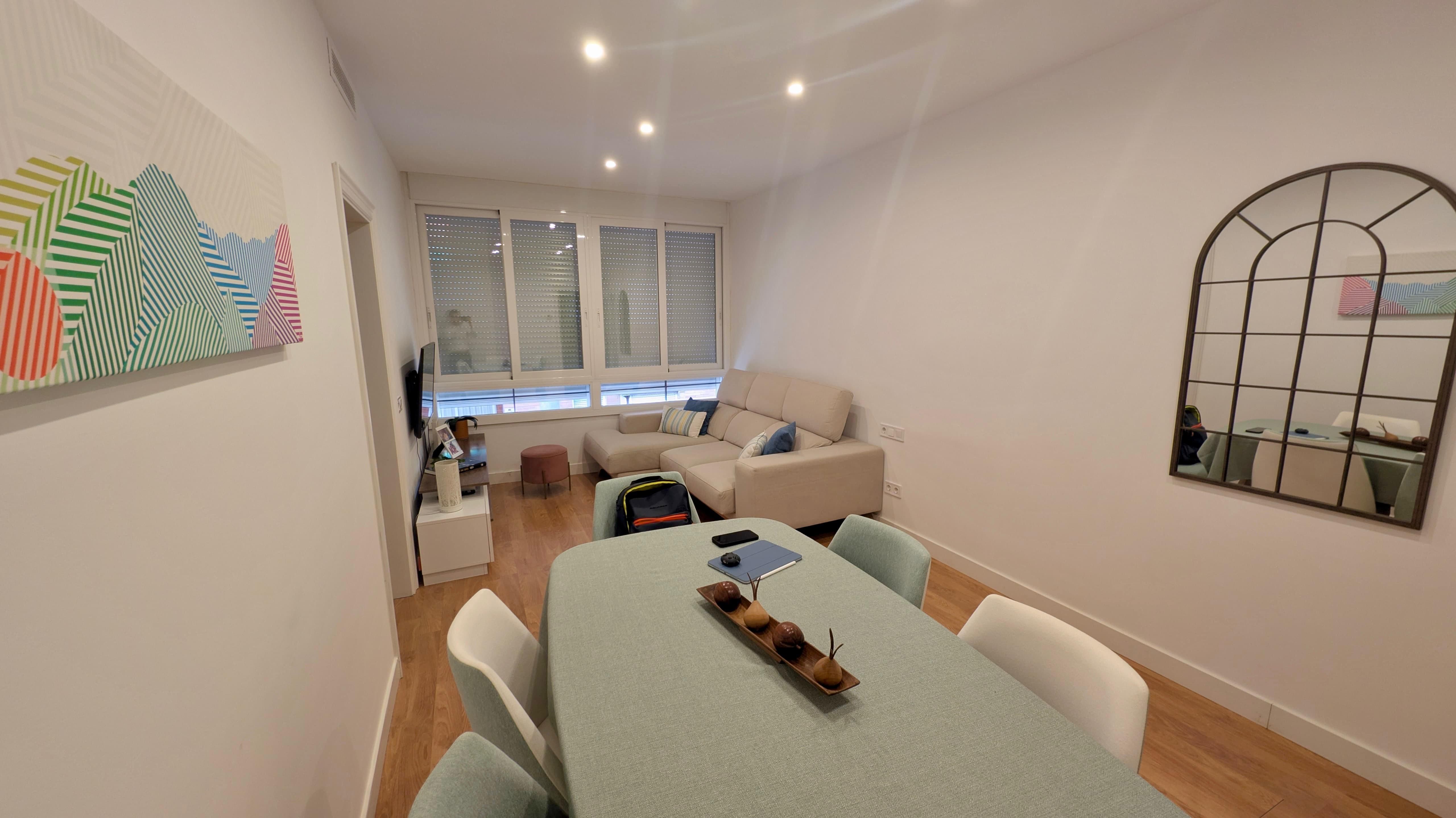 Sala de estar de Piso en venta en  Barcelona Capital