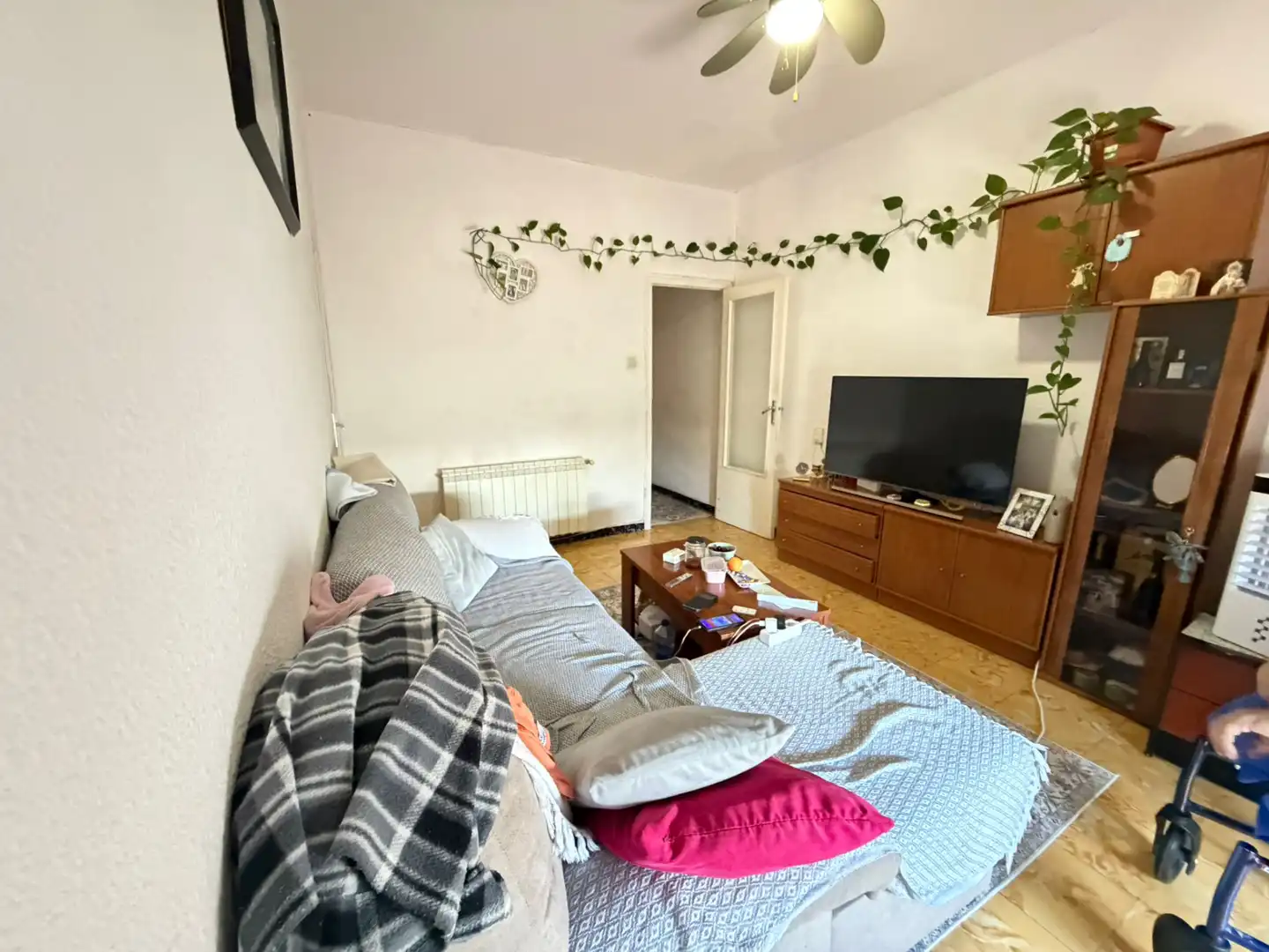 Living room of Flat for sale in Lleida  with Heating and Balcony