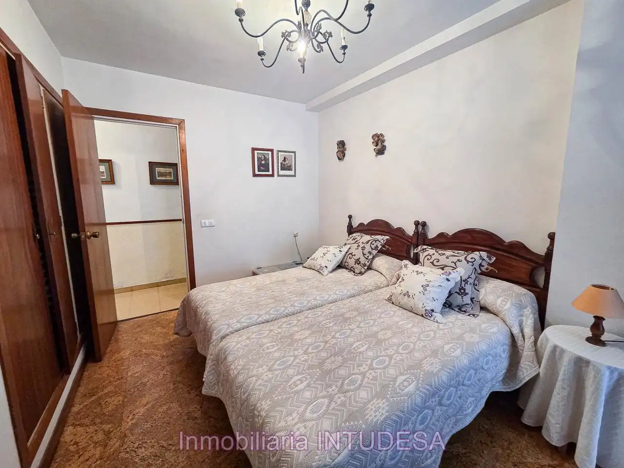 Bedroom of Flat for sale in Tudela  with Heating, Storage room and Balcony