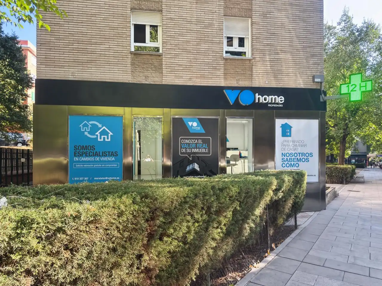 Exterior view of Flat for sale in Madrid  with Heating
