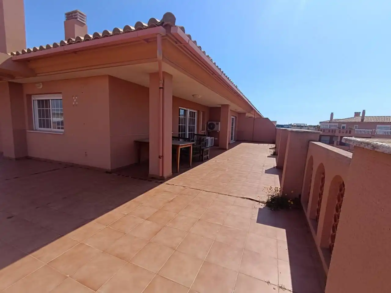 Terrasse von Dachboden zum Verkauf in El Ejido mit Klimaanlage, Heizung und Terrasse