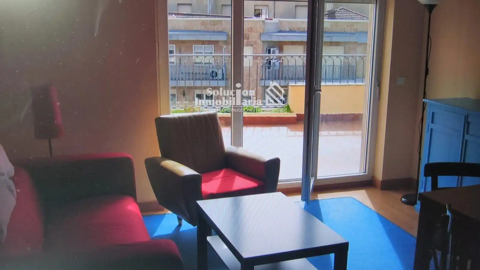 Living room of Attic for rent in Salamanca  with Heating, Terrace and Furnished