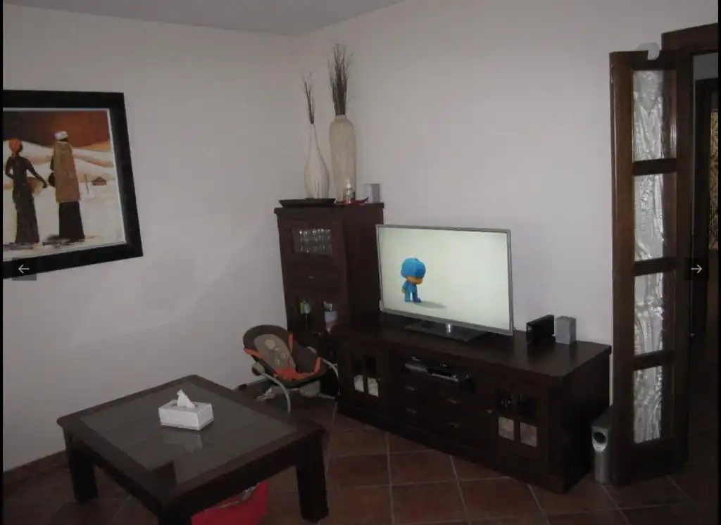 Sala d'estar de Dúplex de lloguer en Puerto Lumbreras amb Aire condicionat, Moblat i Forn