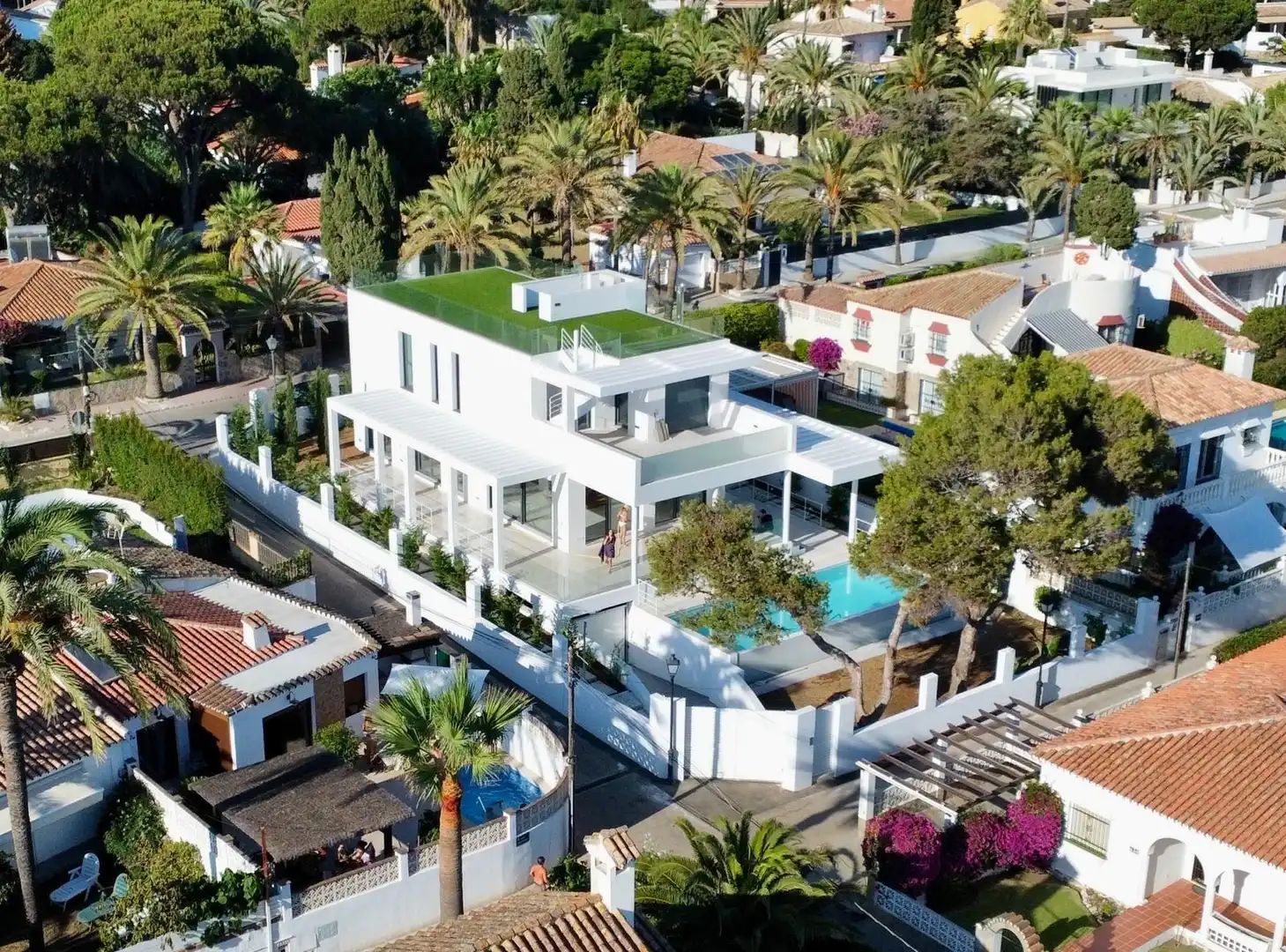 Villa mit Pool zum Verkauf in Elviria - Cabopino, imagen 7