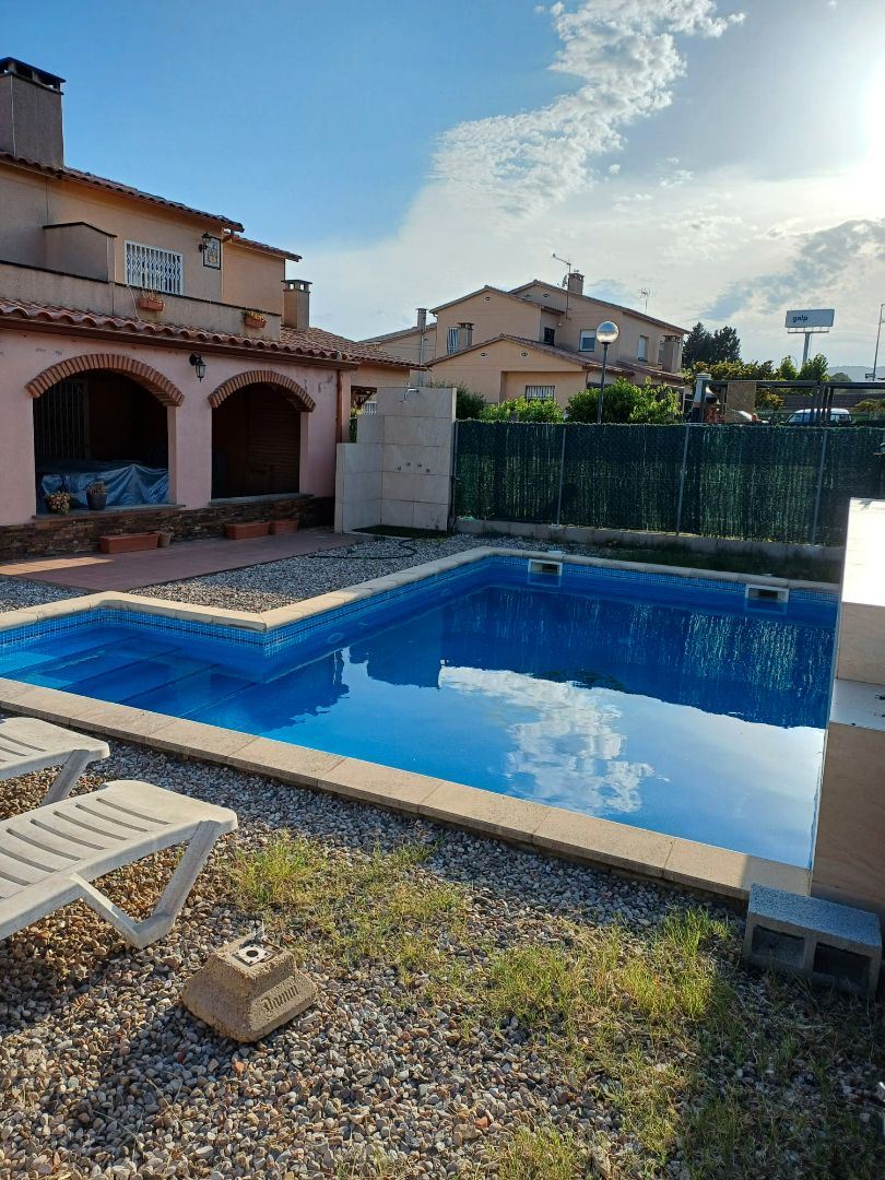 Piscina de Casa o xalet en venda en Collbató amb Aire condicionat, Jardí privat i Terrassa