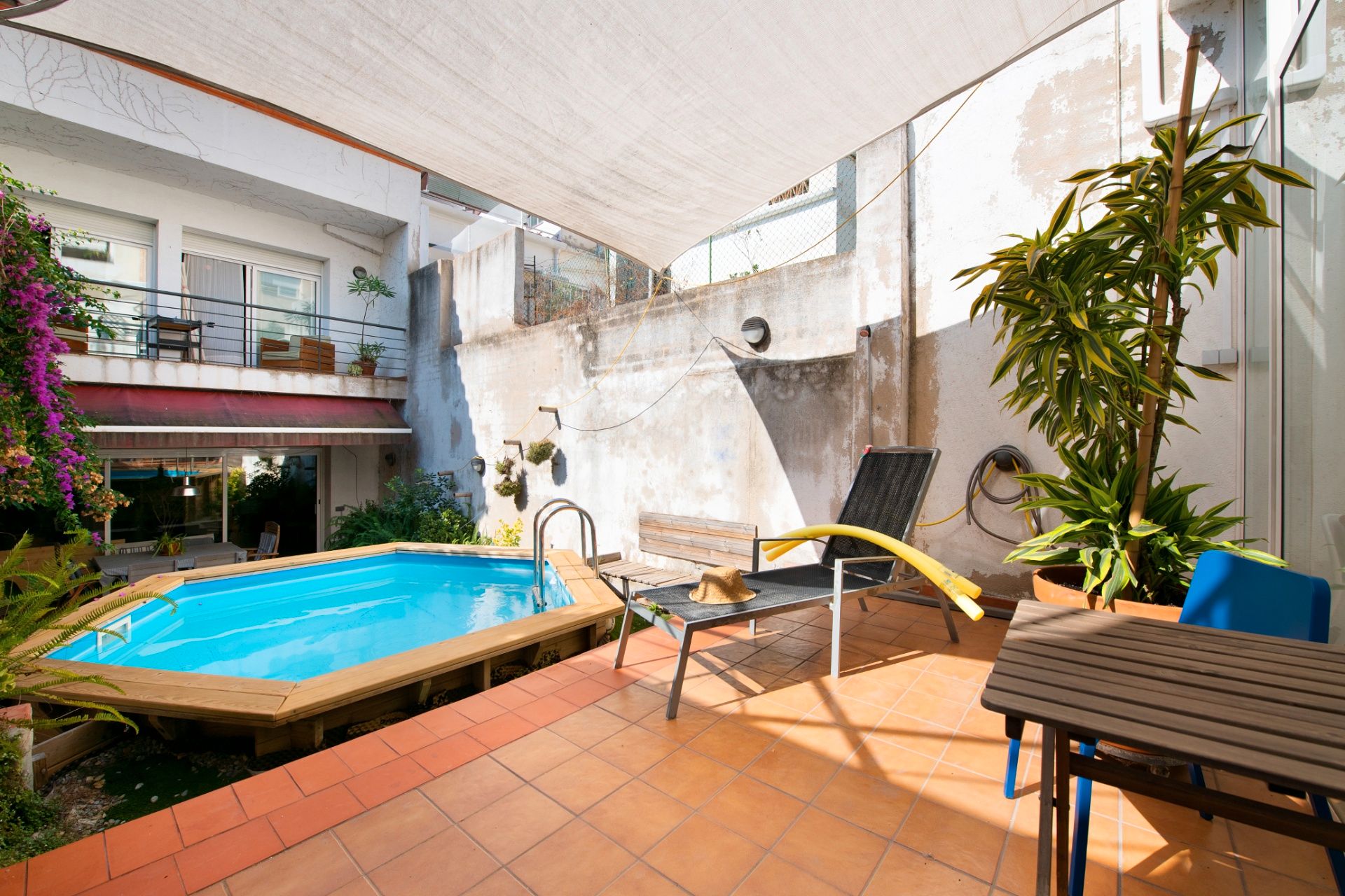 Swimming pool of House or chalet for sale in Arenys de Mar  with Air Conditioner, Heating and Terrace