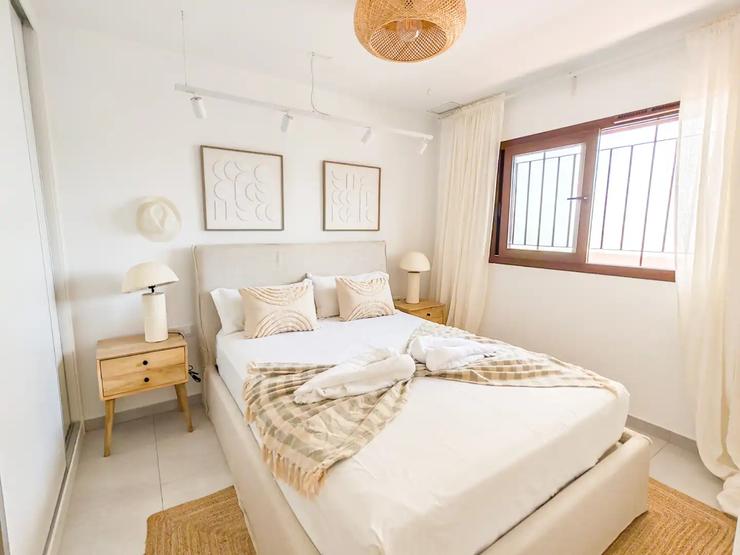 Schlafzimmer von Wohnung zum Verkauf in Pulpí mit Klimaanlage, Heizung und Terrasse