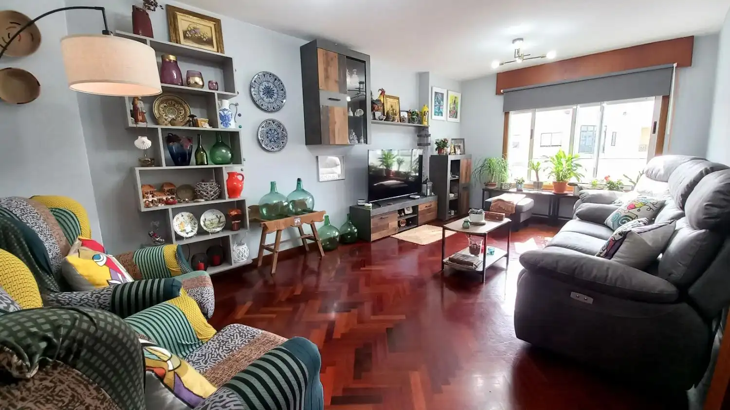 Sala de estar de Piso en venta en Arteixo pueblo