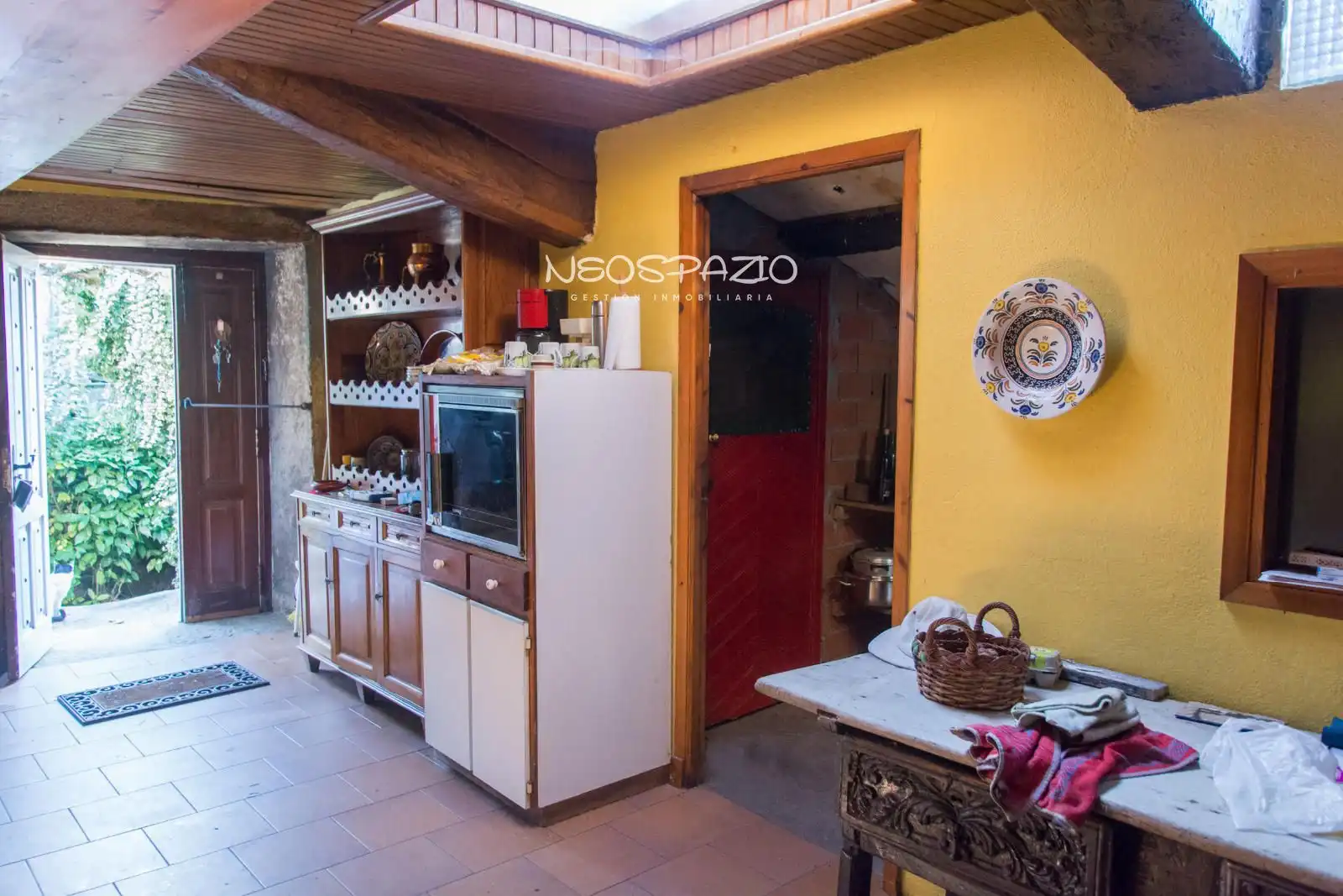 Küche von Haus oder Chalet zum Verkauf in Monterroso mit Heizung und Möbliert