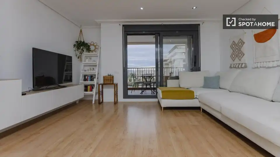 Appartamento con terrazza in affitto a La Patacona, imagen 7