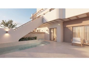 Bungalow con piscina en venta en Pilar de la Horadada ciudad