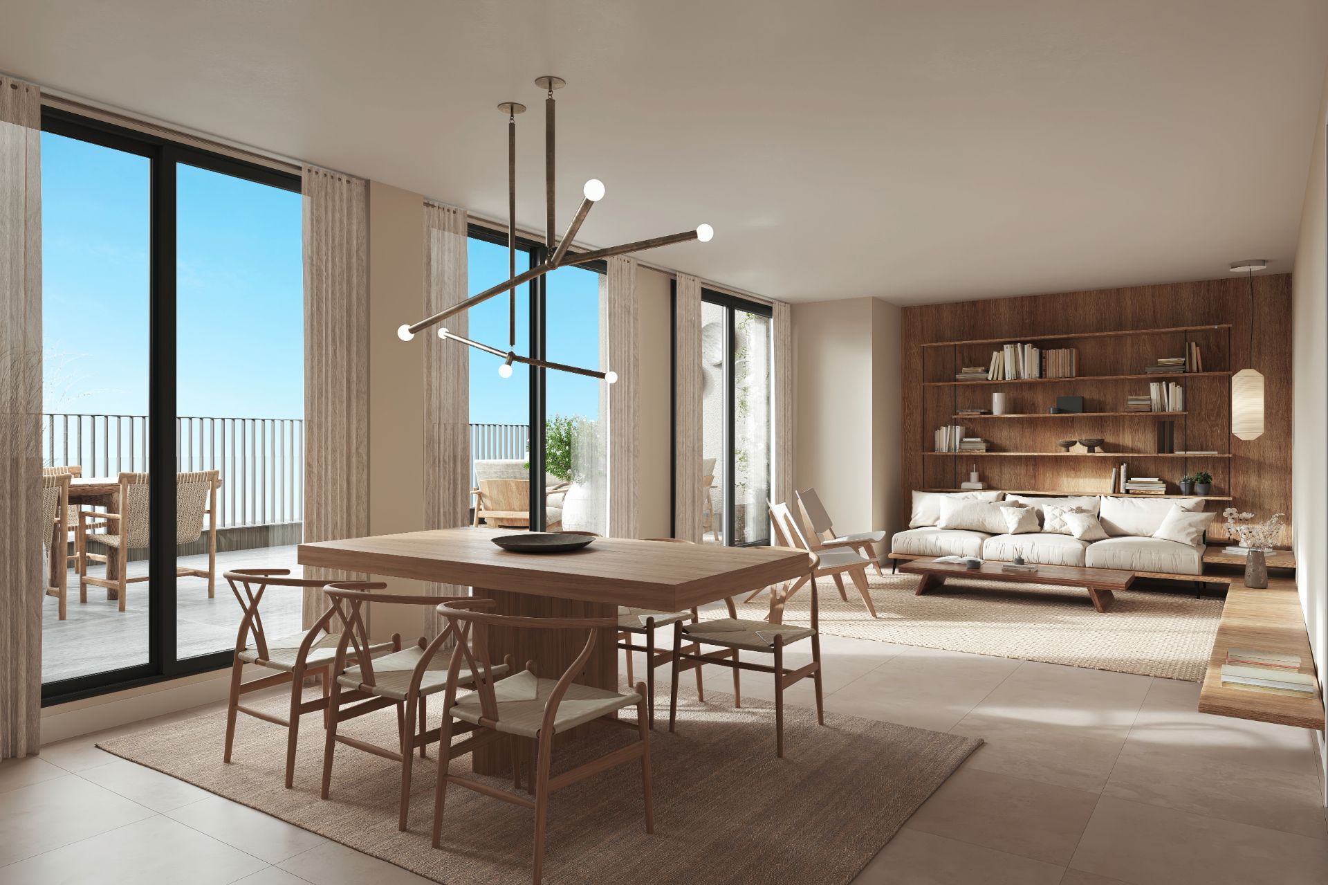 Sala de estar de Piso en venta en  Barcelona Capital con Aire acondicionado, Calefacción y Parquet