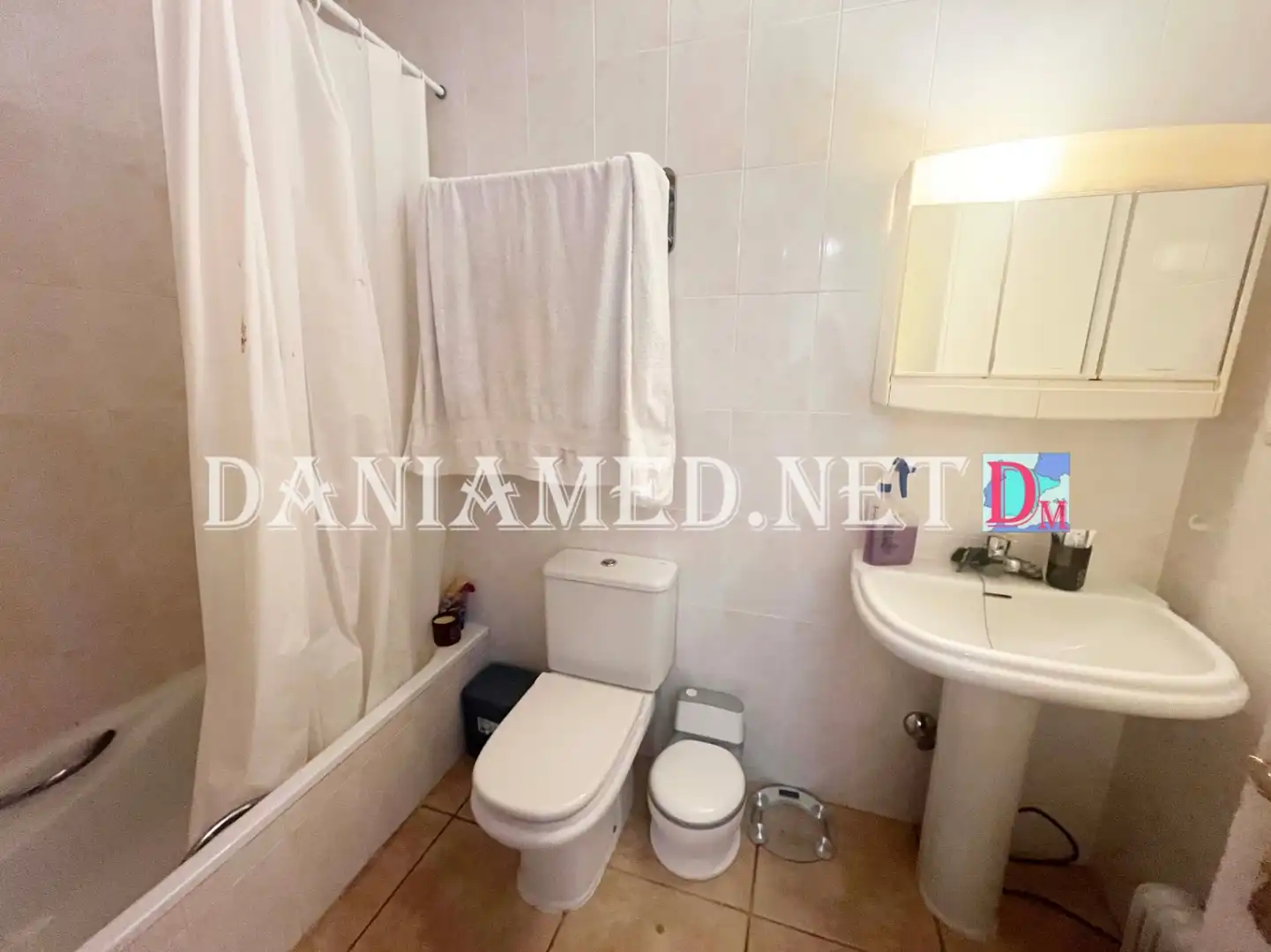 Bany de Apartament en venda en Els Poblets amb Aire condicionat, Calefacció i Terrassa