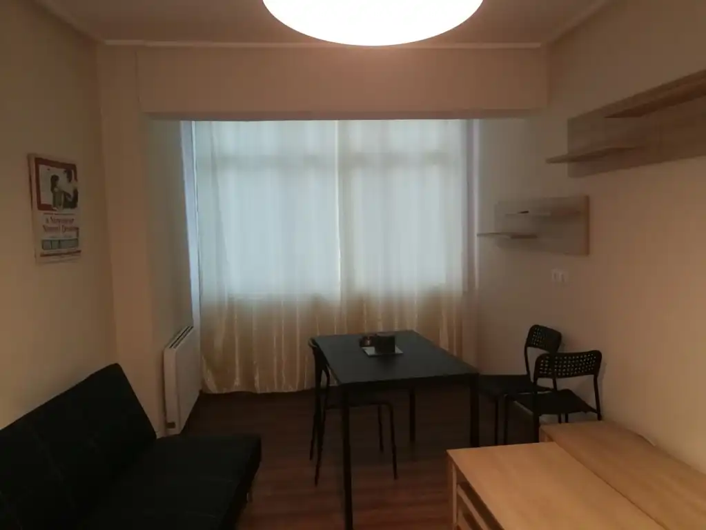 Living room of Flat for sale in Santiago de Compostela   with Heating, Storage room and Furnished